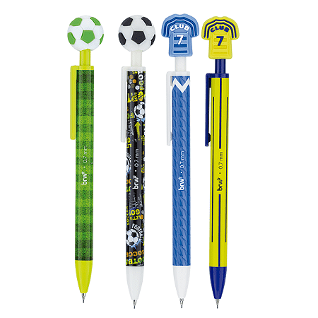 Lapiseira 0.7mm Soccer Futebol | BRW