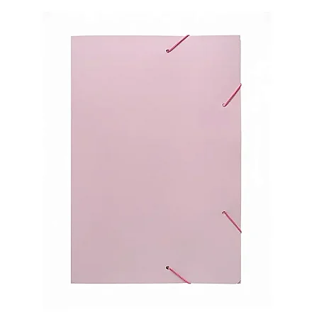 Pasta c/ aba elástica Rosa Pastel | Polycart