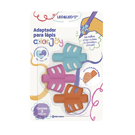 Adaptador de Lápis c/3 Color Joy | Leo&Leo
