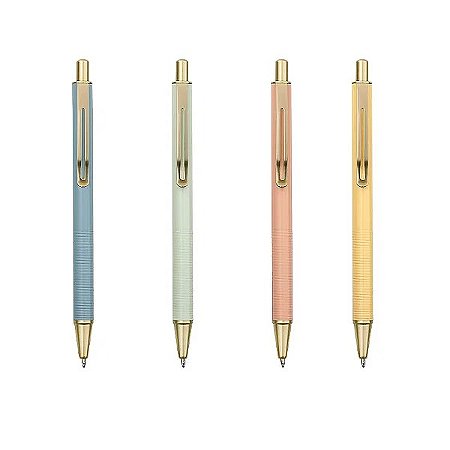 Caneta Esf. Retrátl Luxo Coleção Serena (Tinta Preta) | BRW