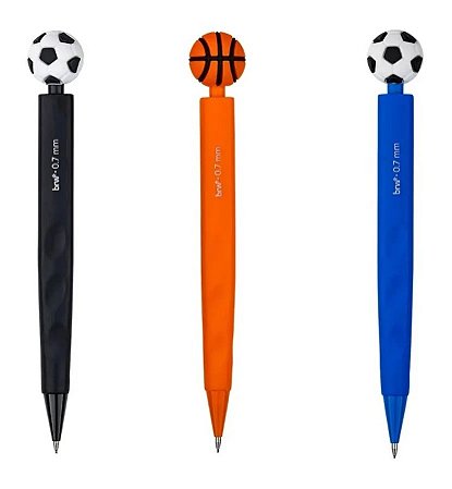 Lapiseira Divertida 0.7mm Coleção Sports | BRW