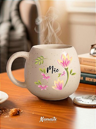 Caneca Oval de Cerâmica Coleção Mãe | Fábrica Cat