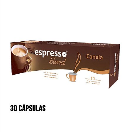 30 cápsulas aroma Canela compatível Nespresso
