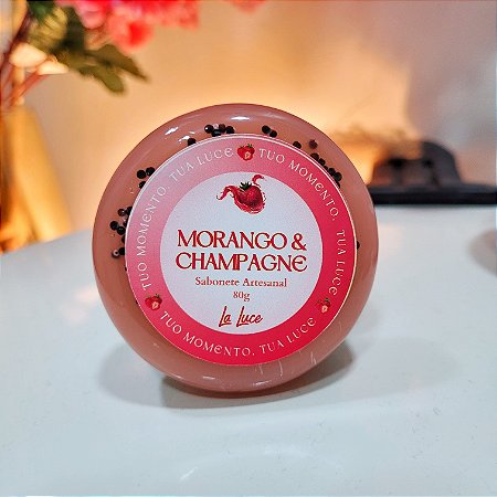 Morango & Champanhe - Sabonete Artesanal