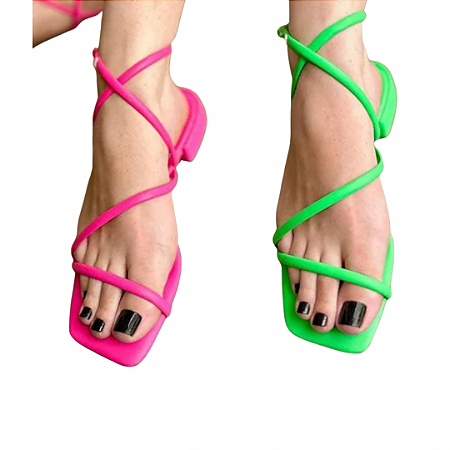 Sandália Neon
