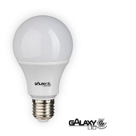 Lampada Bulbo LED 5W A60 Branca Bivolt - GalaxyLed