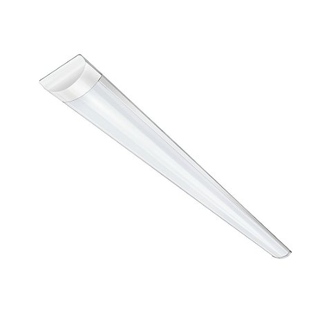 Luminária Tubular De Sobrepor Led Slim 36W Branco Frio 120cm - Elgin