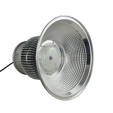 Luminária Industrial Led SMD Prismática Alumínio 150W