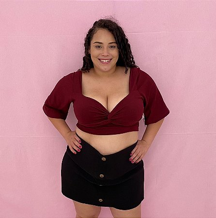 CROPPED PLUS SIZE