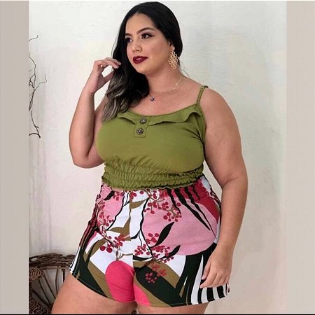 Conjunto plus size
