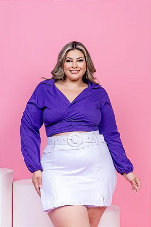Moda Plus Size Blusas elegantes para todas as ocasioes La Boutique Maria Flor