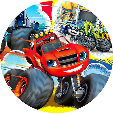 Carro Blaze and the Monster Machines 3D