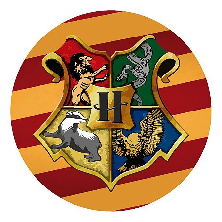 Painel Redondo Tecido Sublimado 3D Harry Potter  WRD-4986