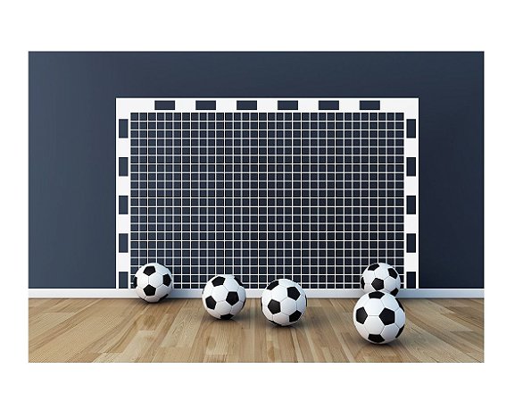 Fundo fotográfico Tecido Sublimado Newborn 3D Futebol 2,60x1,70 WFM-036