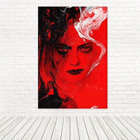 Painel Retangular Tecido Sublimado 3D Cruella 1,50 x 2,20 WRT-5054