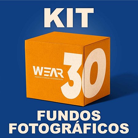 Kit 30 Fundos Fotográficos 2,20 x 1,50 ou 1,50 x 2,20