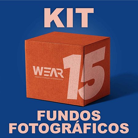 Kit 15 Fundos Fotográficos 2,20 x 1,50 ou 1,50 x 2,20
