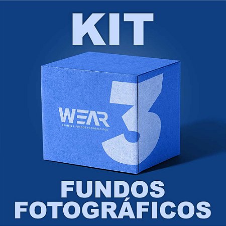 Kit 3 Fundos Fotográficos 2,20 x 1,50 ou 1,50 x 2,20