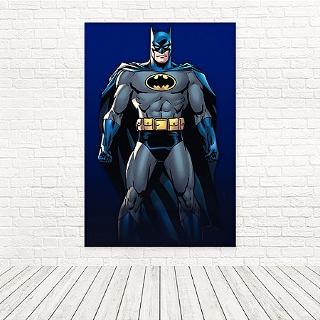Painel Retangular Tecido Sublimado 3D Batman WRT-5477