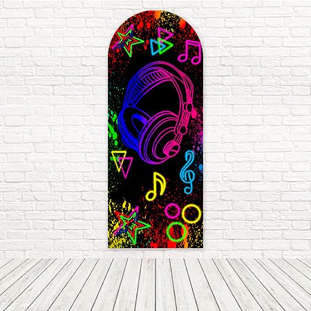 Painel Romano Sublimado 3D Neon 1,00x2,50 WRMG-114