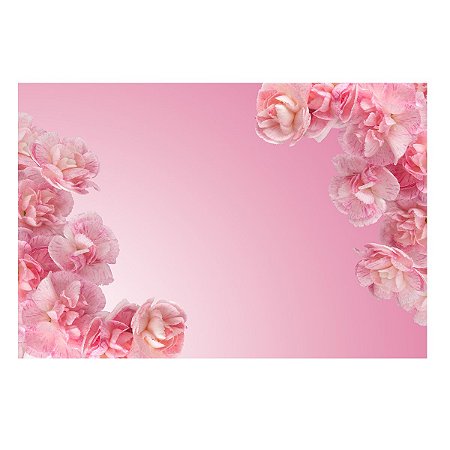 Fundo Fotográfico Tecido Sublimado Newborn 3D Floral 2.20x1.50 WFF-1592