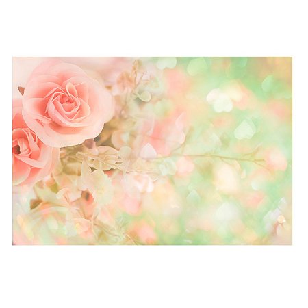 Fundo Fotográfico Tecido Sublimado Newborn 3D Floral 2.20x1.50 WFF-1586