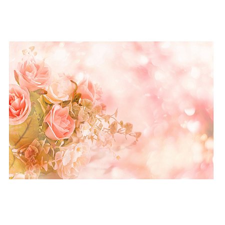Fundo Fotográfico Tecido Sublimado Newborn 3D Floral 2.20x1.50 WFF-1585