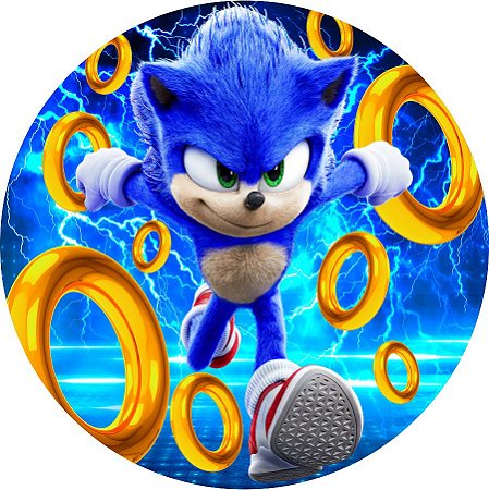 Painel Sonic O Filme - 2,00x1,50m