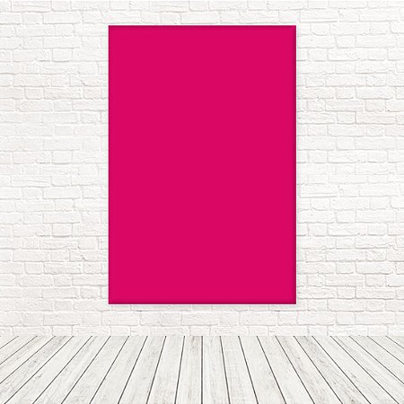 Painel Retangular Tecido Sublimado 3D Liso Pink Neon 1,50x2,20 WRT-5599