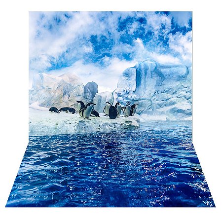 Fundo Fotográfico Tecido Sublimado Gigante 3D Inverno 2,50x3,00 WFG-241