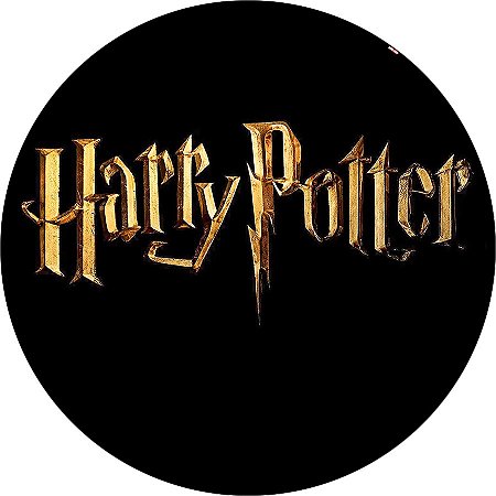 Painel Redondo Tecido Sublimado 3D Harry Potter WRD-6326