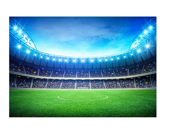 Fundo Fotográfico Tecido Sublimado Newborn 3D Futebol 3,00x2,50 WFG-610