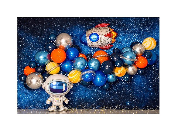 Fundo Fotográfico Newborn 3D Astronauta 2,60x1,70 WFM-1210