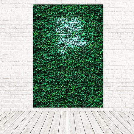 Painel Retangular Tecido Sublimado 3D Instagramável Neon 1,50x2,20 WRT-6114