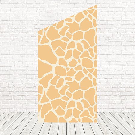 Painel Romano Diagonal Tecido Sublimado 3D Safari 1,00 x 2,00 WPRD-065