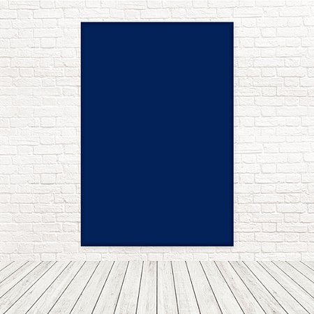 Painel Retangular Tecido Azul Marinho 1,50x2,20 WRT-10011