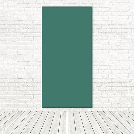 Painel Retangular Veste Fácil Tecido Sublimado 3D Liso Verde 1,00 x 2,00 WRTV-060