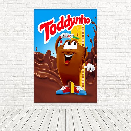 Painel Retangular Tecido Sublimado 3D Toddynho 1,50x2,20 WRT-6626