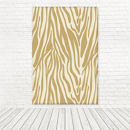 Painel Retangular Tecido Sublimado 3D Animal Print Estampa Zebra 1,50x2,20 WRT-7088