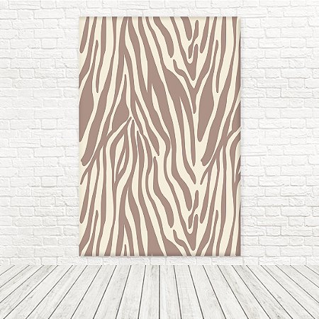 Painel Retangular Tecido Sublimado 3D Animal Print Estampa Zebra 1,50x2,20 WRT-7079