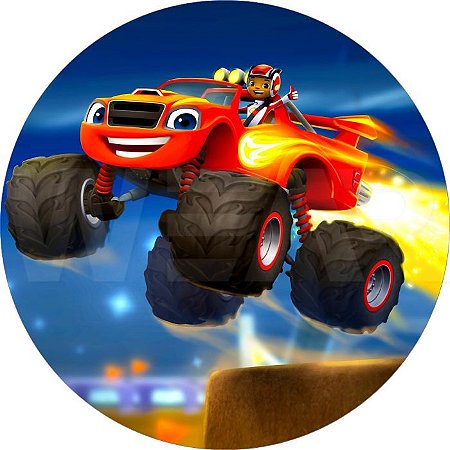 Carro Blaze and the Monster Machines 3D