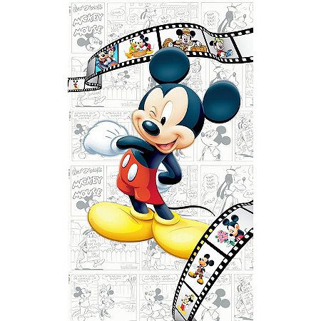 Painel Retangular Tecido Sublimado 3D Mickey 1,50 X 2,20 WRT-1437