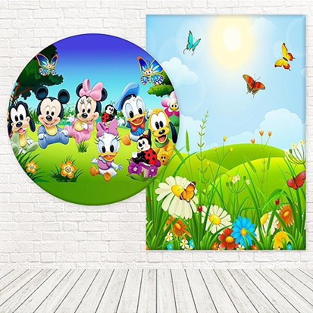 Kit Painéis Casadinho Tecido Sublimado 3D Baby Disney WPC-225