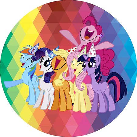 My little pony amarelo.(de 1 a 10 und)