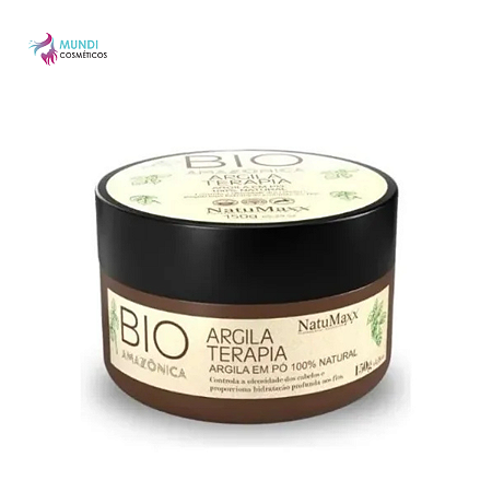 Argila Em Pó Anti Oleosidade Bio Amazônica Natumaxx 150g