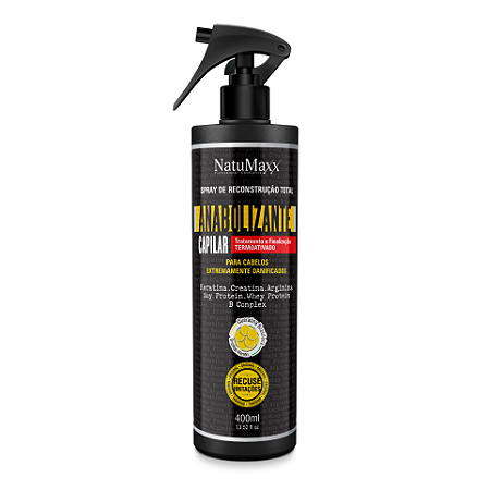 Spray Anabolizante Capilar 400ml Natumaxx