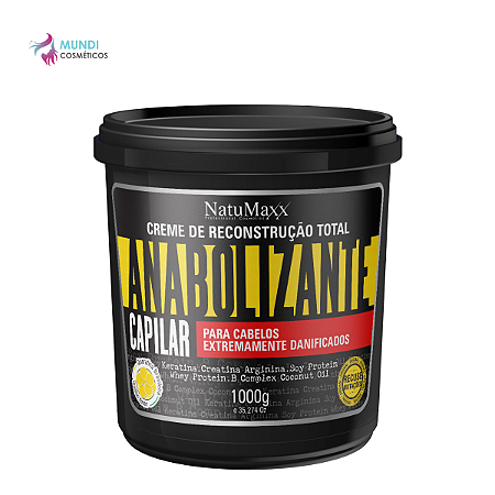 Mascara anabolizante Capilar Natumaxx 1kg