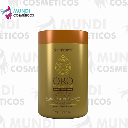 Máscara Revitalizante Oro Therapy 24k Natumaxx 1kg