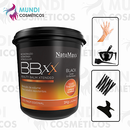 Bbx Btx Beauty Balm Xtended Black Natumaxx 1kg