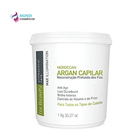 Btx Moroccan Capilar Argan Max Illumination For Beauty 1kg